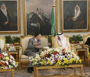 HRH Prince Khalid Al-Faisal receives The President of Montenegro