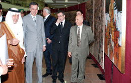 You are currently viewing President of Montenegro opens Painting & Patronage exhibition at Alfaisal University